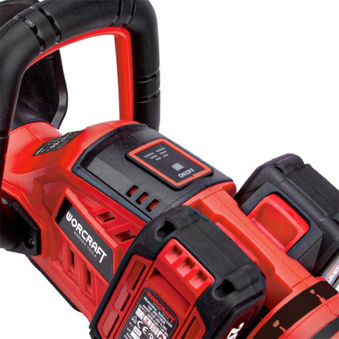 Аккумуляторный бесщеточный кусторез WORCRAFT CHT‑S40LiB