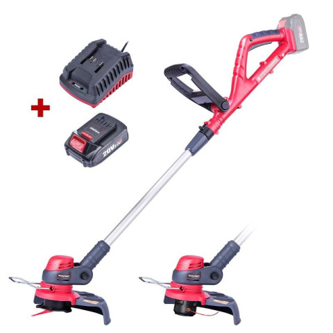 Аккумуляторный триммер для травы WORCRAFT CGT-S20LiDT