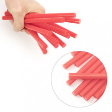 Комплект красных клеевых стержней 11.2мм*200мм, 12шт. INTERTOOL RT-1042
