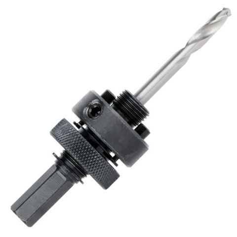 Держатель сверла корончатого биметаллического 7/16" с центрирующим сверлом (32-210 мм) INTERTOOL SD-5602