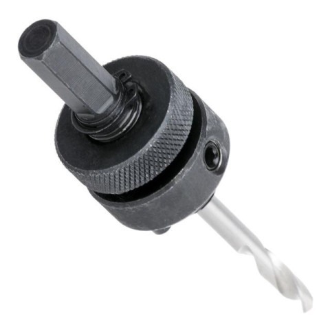 Держатель сверла корончатого биметаллического 7/16" с центрирующим сверлом (32-210 мм) INTERTOOL SD-5602