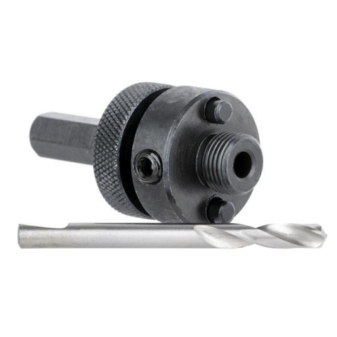 Держатель сверла корончатого биметаллического 7/16" с центрирующим сверлом (32-210 мм) INTERTOOL SD-5602