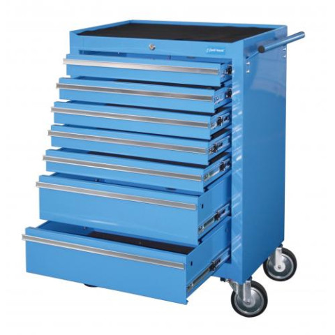 Тележка для инструмента 7 полок на роликах (код UNBR4007-X)