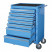 Тележка для инструмента 7 полок на роликах (код UNBR4007-X)