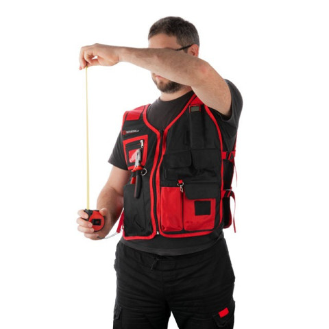 Жилет слесарно-строительный INTERTOOL SP-1001