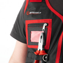 Жилет слесарно-строительный INTERTOOL SP-1001