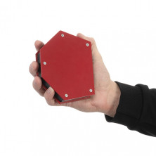 Держатель магнитный для сварки трапеция, 30°, 45°, 60°, 75°, 90°, 135°, 34 кг, 145×110×25 мм INTERTOOL MW-0003