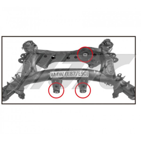 Набор для замены сайлентблоков BMW