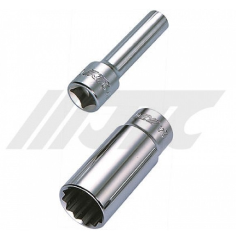 Головка торцевая глубокая 12-гр. 1/2" 9мм.