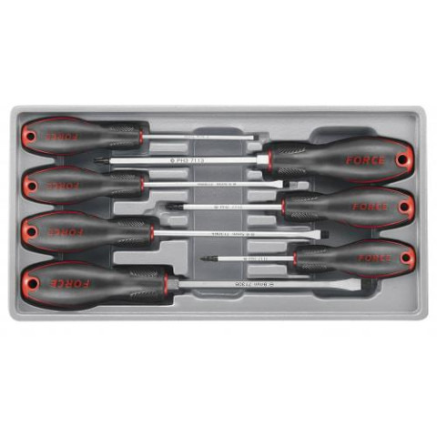 Набор отверток 7 предметов (РH+шлиц.) Force (Код 20713)
