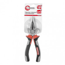Щипцы удлиненные прямые 160 мм CrV с изолированными INTERTOOL NT-0219