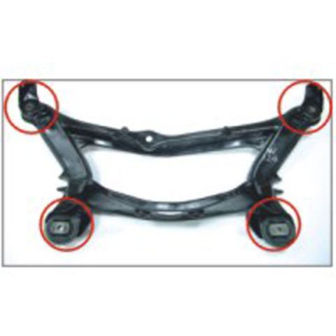 Набор для снятия/установки сайлентблоков подрамника МВ W124, W201