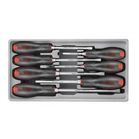 Набор отверток усиленных (ударных) 7 предметов (РH+шлиц.) Force (Код 20714)