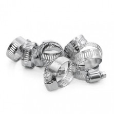 Хомут стальной оцинкованный 12,7 мм D 18-32 мм INTERTOOL TC-0118