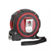 Рулетка с металлическим полотном 5м*19мм, нейлоновое покрытие полотна STORM INTERTOOL MT-0835