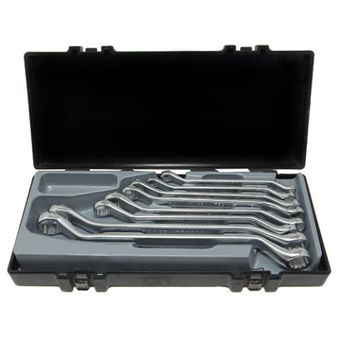 Набор ключей накидных отогнутых на 45° 8 пр. (8-24 мм) (код 5085)