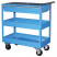 Тележка инструментальная 3 полки, 1 выдвижная (код UNC301-2)