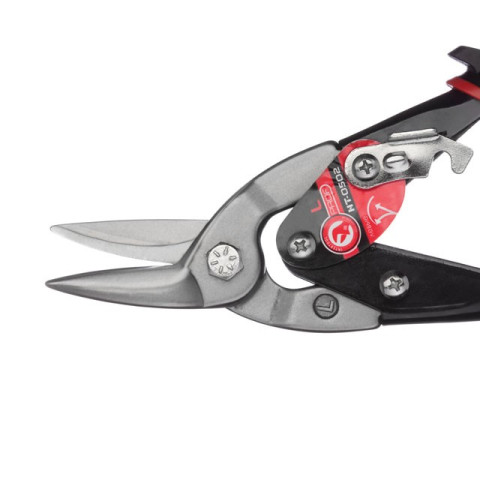 Ножницы по металлу 250мм левые Cr-Mo INTERTOOL NT-0502