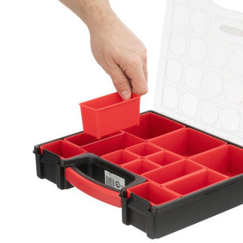 Органайзер 12", 13 лотков, 31.5х27х6 cm INTERTOOL BX-4031