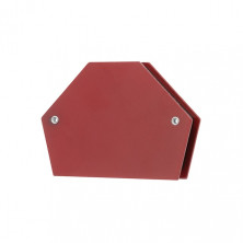 Держатель магнитный для сварки трапеция, 30°, 45°, 60°, 75°, 90°, 135°, 11 кг, 100×68×14 мм INTERTOOL MW-0001