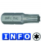 5/16 Бита Torx Т60, L=30 мм (INFO 9563060 I)