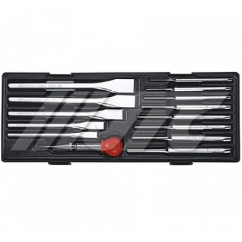 Набор выколоток и зубил 14ед.