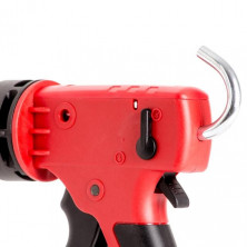 Пистолет для выдавливания силикона, усиленный пластик, 2 режима, аквастоп INTERTOOL HT-0028