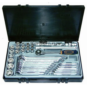 1/2" Набор инструмента 6-гранный 39 пр. (10-32 мм) (код 4234B+5161)