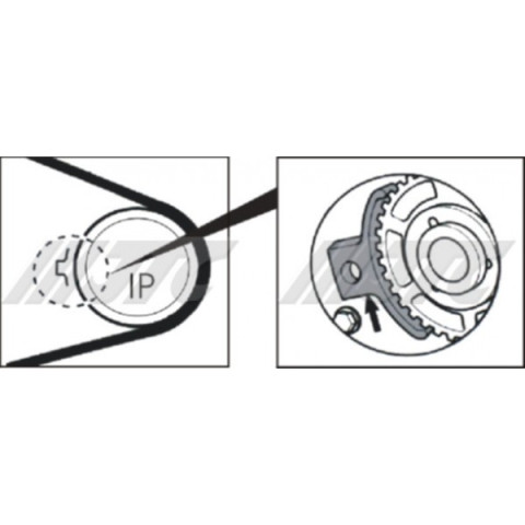 Фиксатор зубчатого колеса топливного насоса Renault Clio, Megane, Laguna, Kangoo