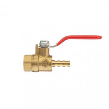 Кран шаровый воздушный, латунь, внутренняя резьба 1/4" на шланг 6мм, STORM INTERTOOL PT-1885