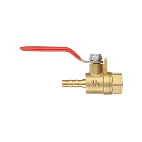 Кран шаровый воздушный, латунь, внутренняя резьба 1/4" на шланг 6мм, STORM INTERTOOL PT-1885
