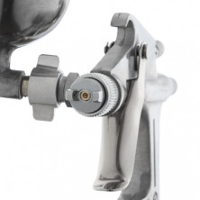 Краскопульт пневматический HP MINI, форсунка 0.5мм, верхний металлический бачок 200мл, 5бар INTERTOOL PT-0301