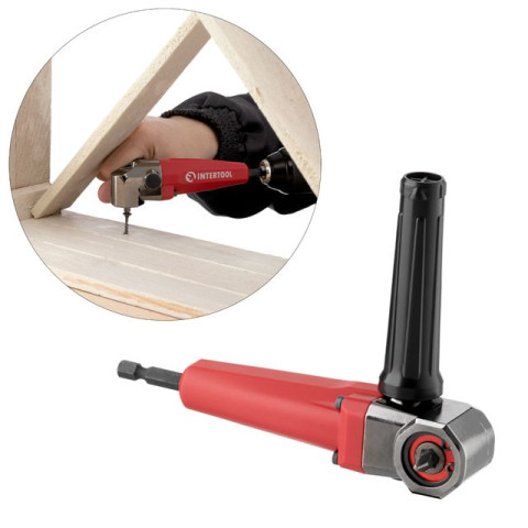 Насадка угловая для дрели и шуруповерта, макс. 150 Нм INTERTOOL VT-0115