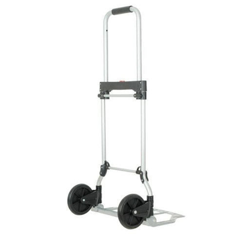 Тележка ручная складная до 60 кг, 450*420*960, колеса 150 мм, (алюминиевая) INTERTOOL LT-9005