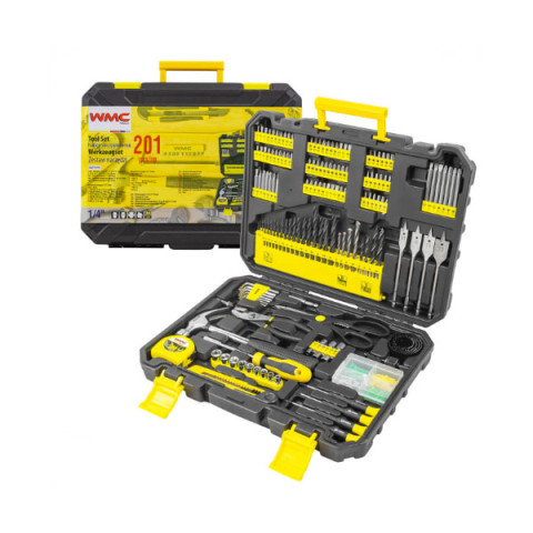 Набор инструментов 201пр. 1/4" WMC Tools WT-20201