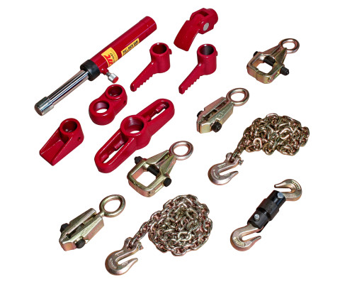 Комплект для правки кузова  гидравлический 10т 38ед.