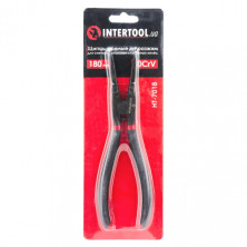 Щипцы для снятия и установки стопорных колец 180мм, прямые на разжим, 40CrV, фосфатированные. INTERTOOL HT-7018