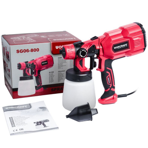 Краскопульт электрический WORCRAFT SG06-800