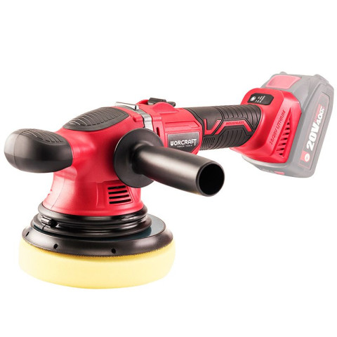 Аккумуляторная бесщеточная полировальная машина WORCRAFT COP-S20LiB