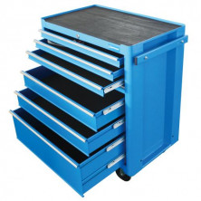 Тележка инструментальная 7 полок на полозьях (код UNBR3007)