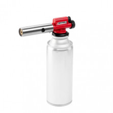 Горелка газовая, пьезозажигание, регулятор, цельнометаллический корпус. INTERTOOL GB-0027