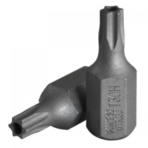 10 мм Бита Torx с отверстием T30H, L=30 мм (FORCE 1773030)