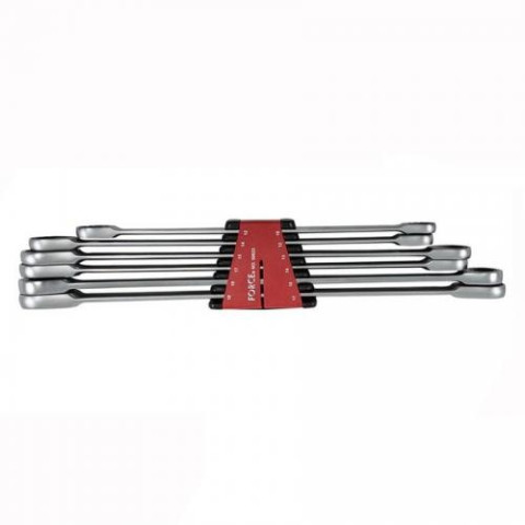 Набор ключей накидных трещоточных экстрадлинных 6 пр. (FORCE 50623)