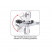 Трещотка мини 1/4" с шарниром TOPTUL 60 зубцов (исп. с FTDF0810) CHEV0811