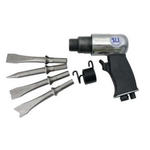 Пневмомолоток 4 500 уд/мин с комплектом насадок 4 пр. (Sumake ST-2310/H)