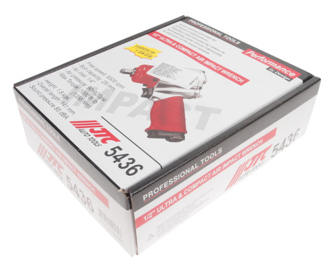 Гайковерт пневматический 1/2" (1356Нм, 6500об/мин, 141мм, 1.8кг)