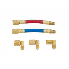 Набор адаптеров для заправки кондиционера 5 пр. (код 9G4121)