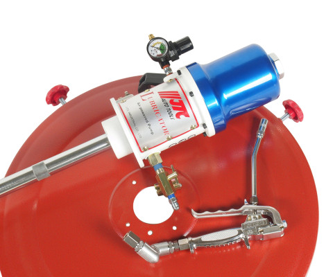 Установка для раздачи смазки с пневматическим приводом (200 л)