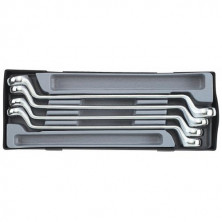 Набор ключей накидных под 75° 4 пр. (код T5044)