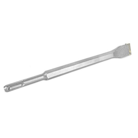 Зубило по камню SDS-Plus с победитовой напайкой INTERTOOL SD-0450